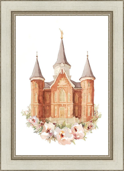 Provo City Center Watercolor