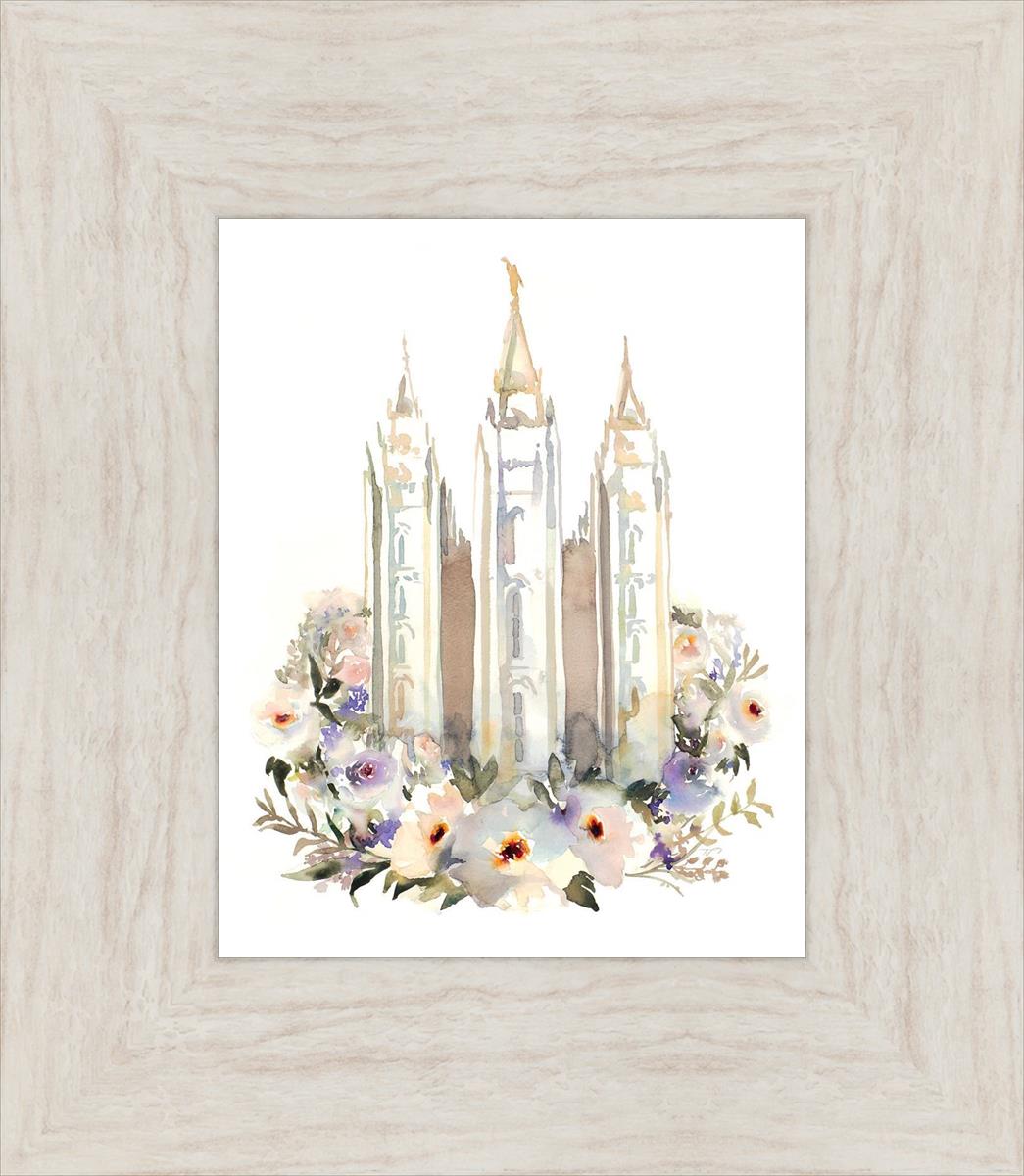 Salt Lake City Watercolor