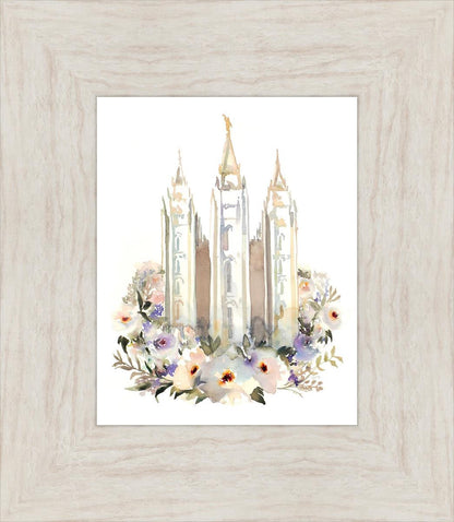 Salt Lake City Watercolor