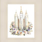 Salt Lake City Watercolor