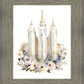 Salt Lake City Watercolor