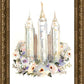 Salt Lake City Watercolor