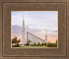 Boise Temple Sunset