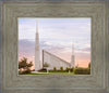 Boise Temple Sunset