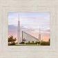 Boise Temple Sunset
