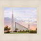 Boise Temple Sunset