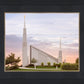 Boise Temple Sunset