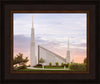 Boise Temple Sunset