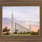 Boise Temple Sunset