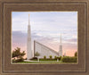 Boise Temple Sunset