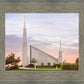 Boise Temple Sunset
