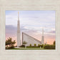 Boise Temple Sunset