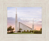 Boise Temple Sunset