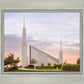 Boise Temple Sunset