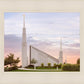 Boise Temple Sunset
