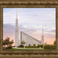 Boise Temple Sunset