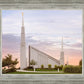 Boise Temple Sunset