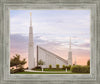 Boise Temple Sunset