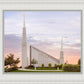 Boise Temple Sunset
