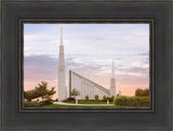 Boise Temple Sunset