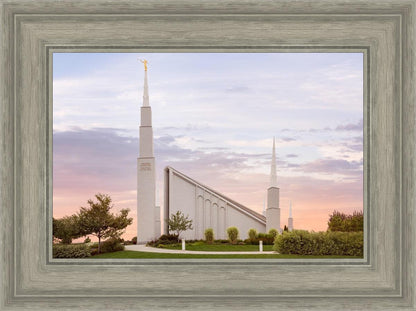 Boise Temple Sunset