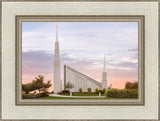 Boise Temple Sunset