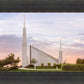 Boise Temple Sunset