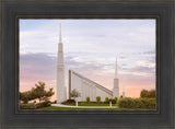 Boise Temple Sunset