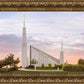 Boise Temple Sunset