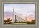 Boise Temple Sunset