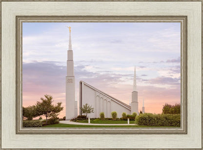 Boise Temple Sunset