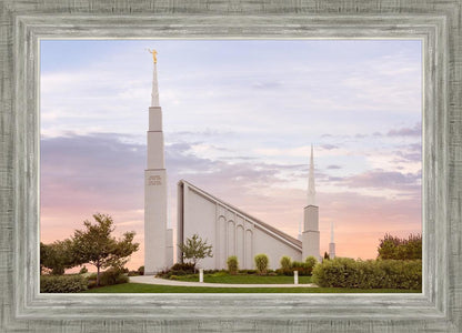 Boise Temple Sunset