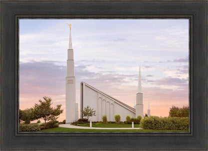 Boise Temple Sunset