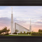 Boise Temple Sunset