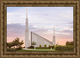 Boise Temple Sunset