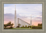 Boise Temple Sunset