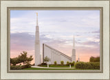 Boise Temple Sunset