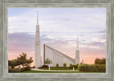 Boise Temple Sunset