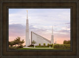 Boise Temple Sunset