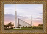 Boise Temple Sunset