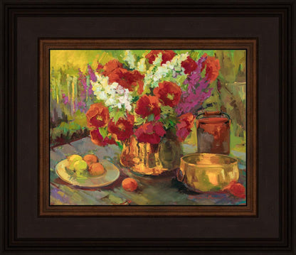 Copper, Brass, and Poppies