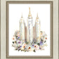 Salt Lake City Watercolor