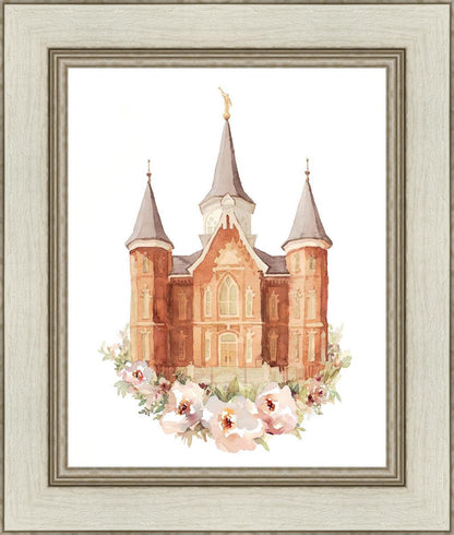 Provo City Center Watercolor