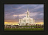 Payson Temple Storm Breaks