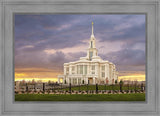 Payson Temple Storm Breaks