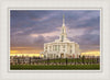 Payson Temple Storm Breaks