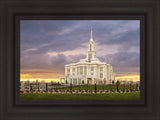 Payson Temple Storm Breaks