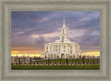 Payson Temple Storm Breaks