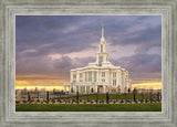 Payson Temple Storm Breaks