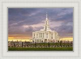 Payson Temple Storm Breaks